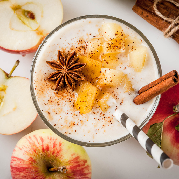 How to Make a Delicious Dairy-Free Apple Pie Spice Smoothie
