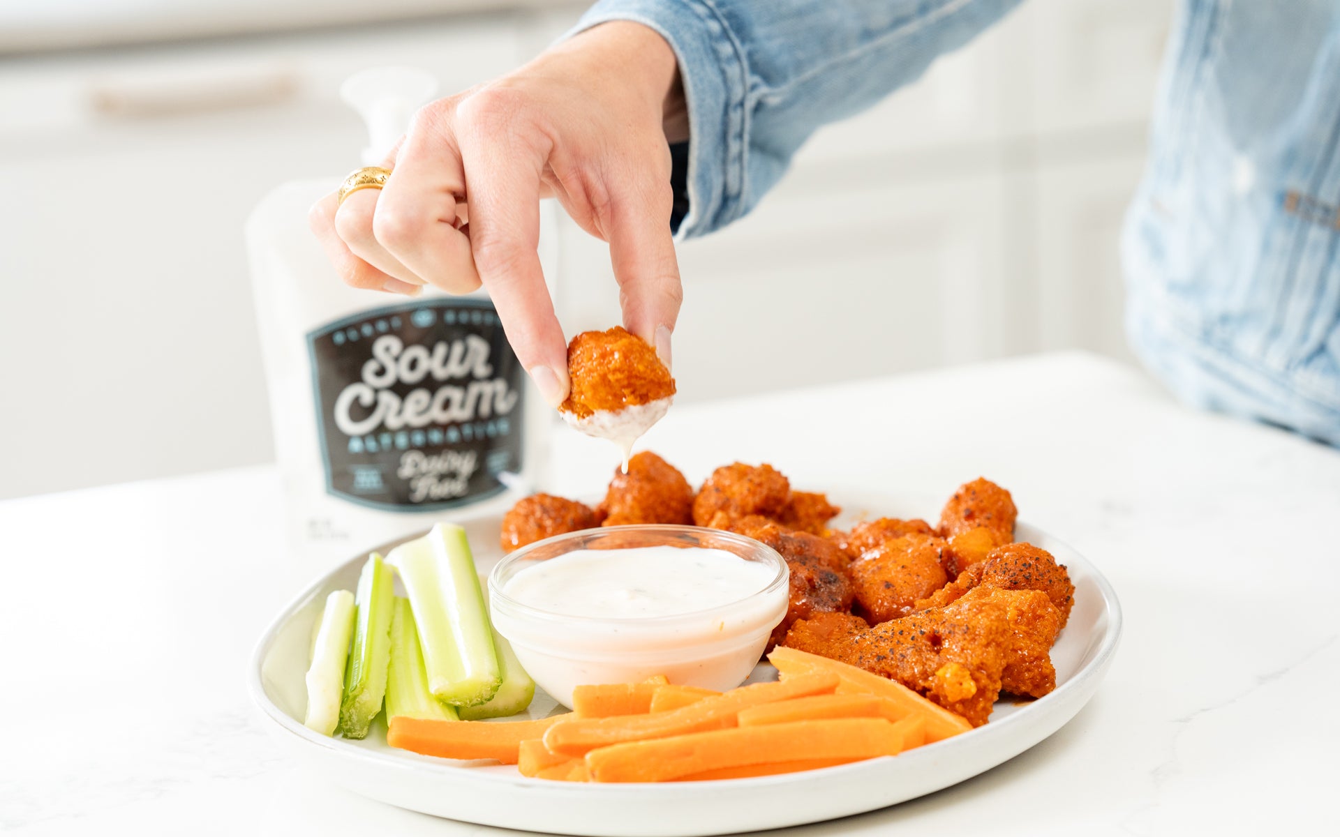Buffalo Cauliflower Wings recipe