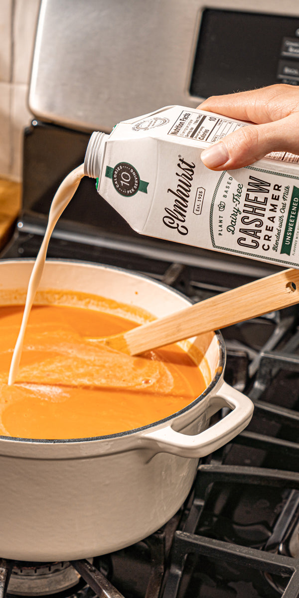 Creamy Dairy-Free Tomato Basil Soup