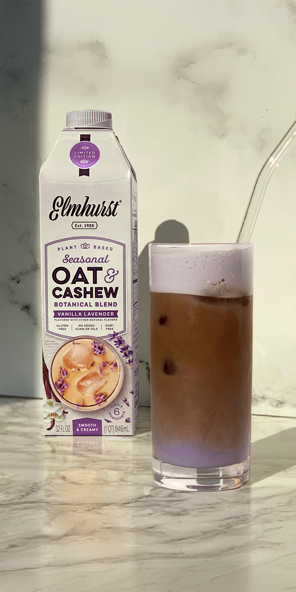 Lavender Cloud Iced Latte