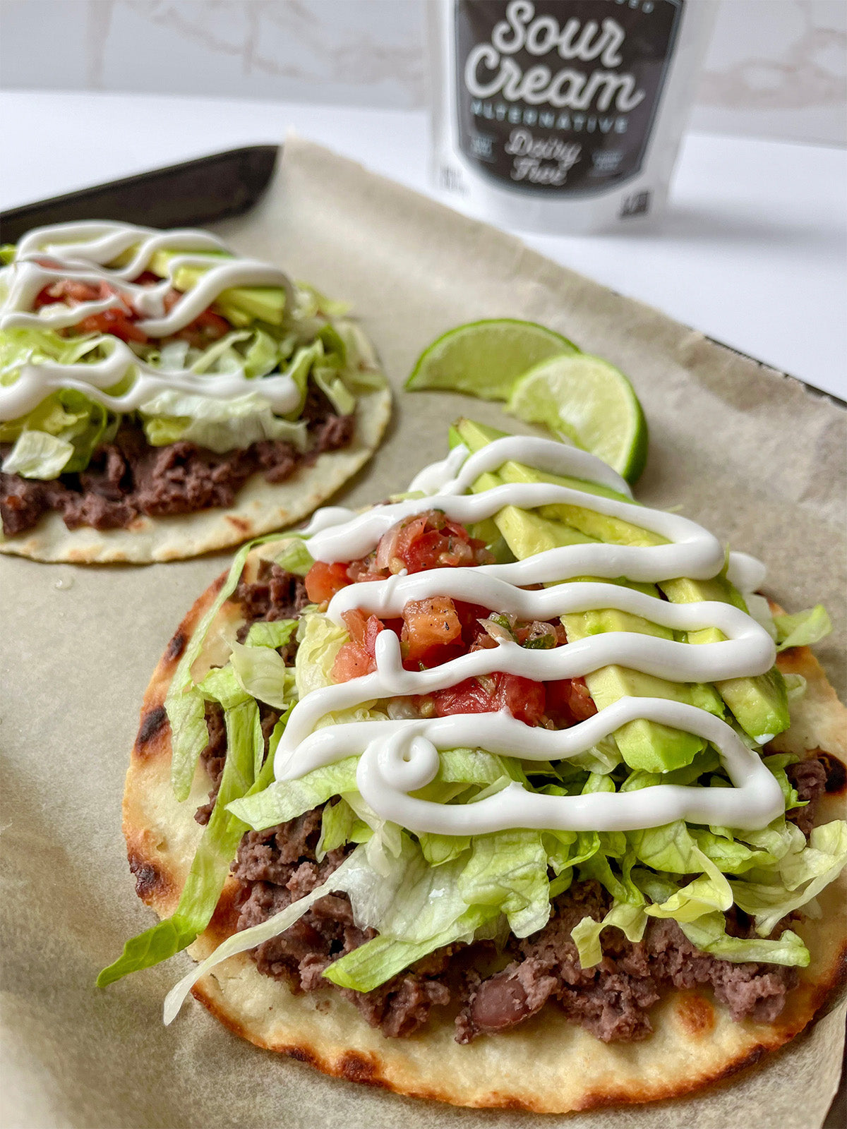 Easy Vegan Tostadas