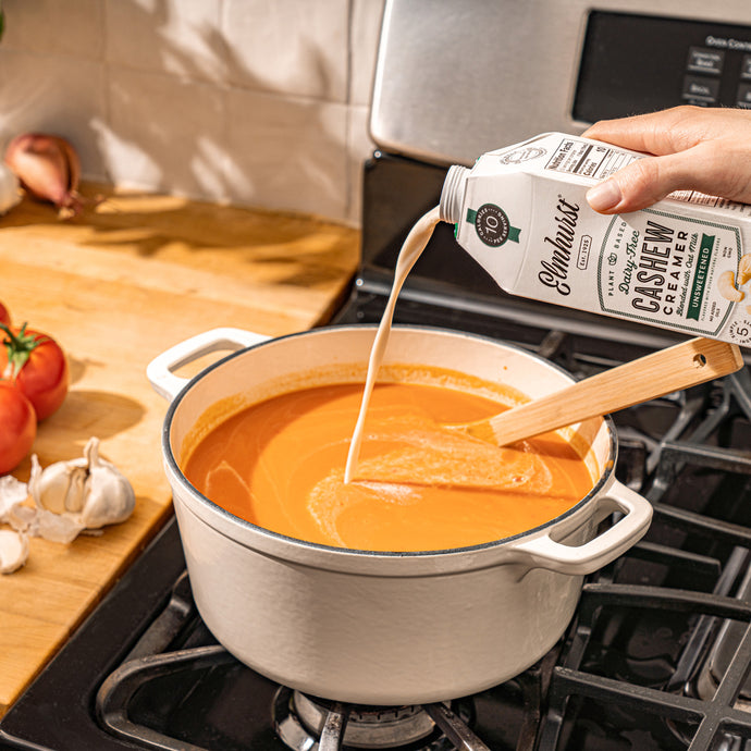 Creamy Dairy-Free Tomato Basil Soup