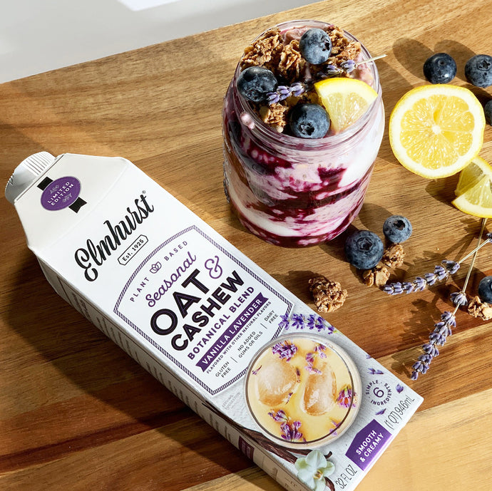 Blueberry Lavender Lemon Overnight Oats