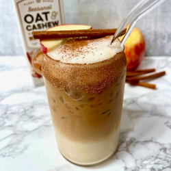 how to make a latte made with dairy free creamer