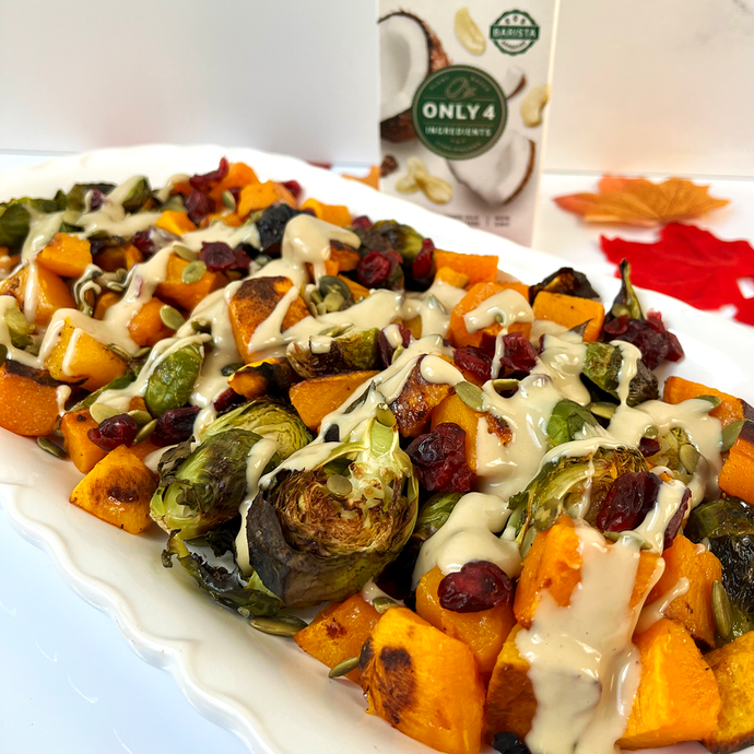 Roasted Fall Vegetables With Creamy Tahini