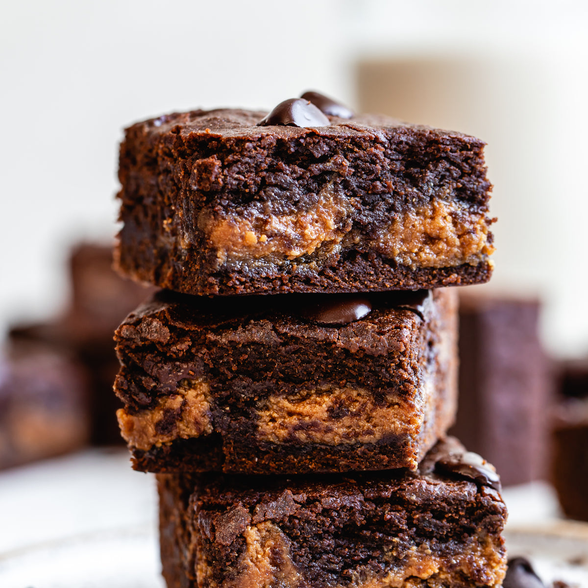 Vegan Peanut Butter and Chocolate Brownies Recipe | Elmhurst 1925