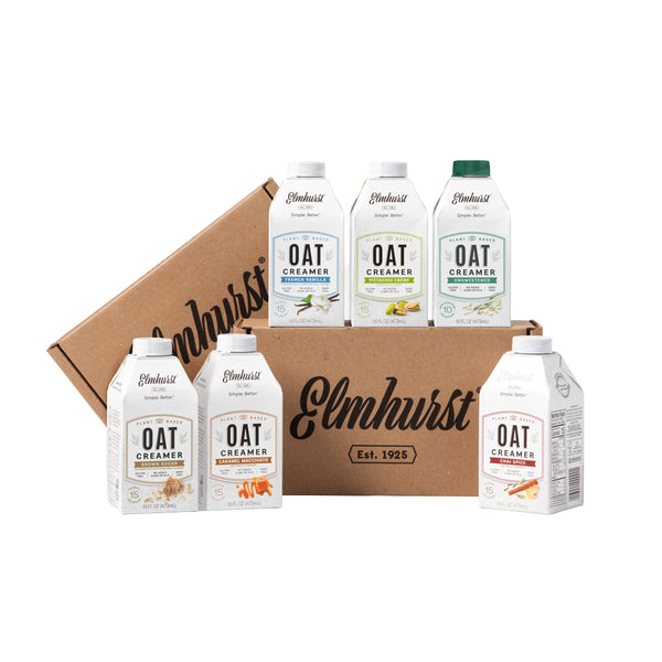 Oat Milk Coffee Creamer Variety Pack | Elmhurst 1925