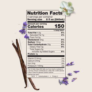 Vanilla Lavender Oat & Cashew Milk Botanical Blend | 2, 4 & 6