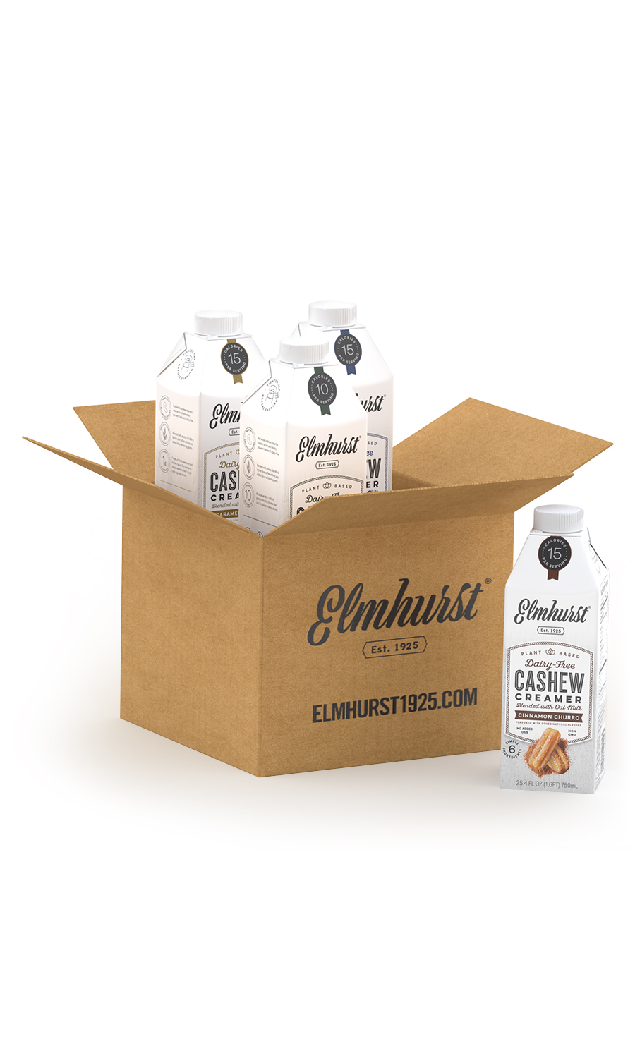 Elmhurst Cashew Creamer Variety Pack