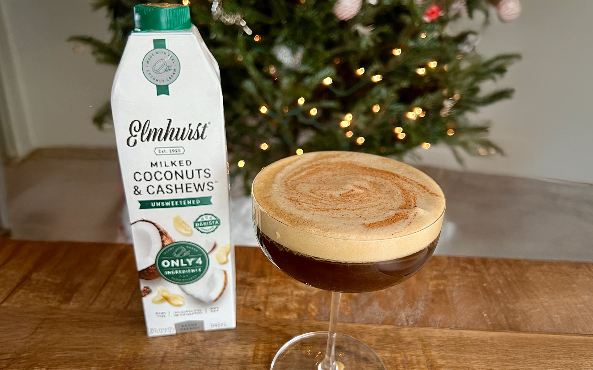 Dairy-Free Gingerbread Cold Foam