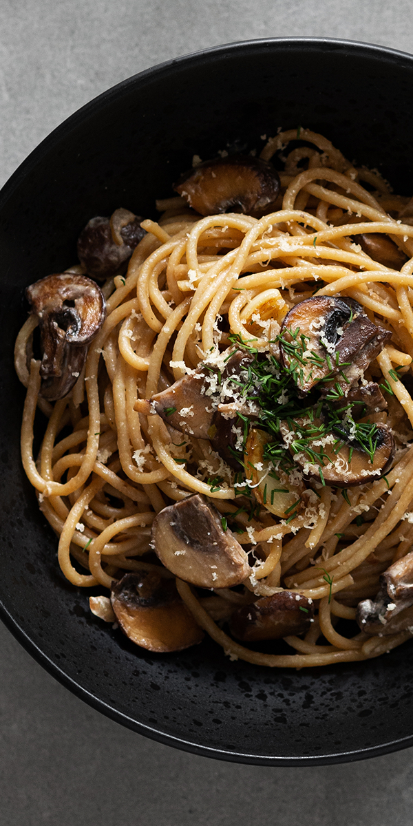 Creamy One Pot Mushroom & Miso Pasta