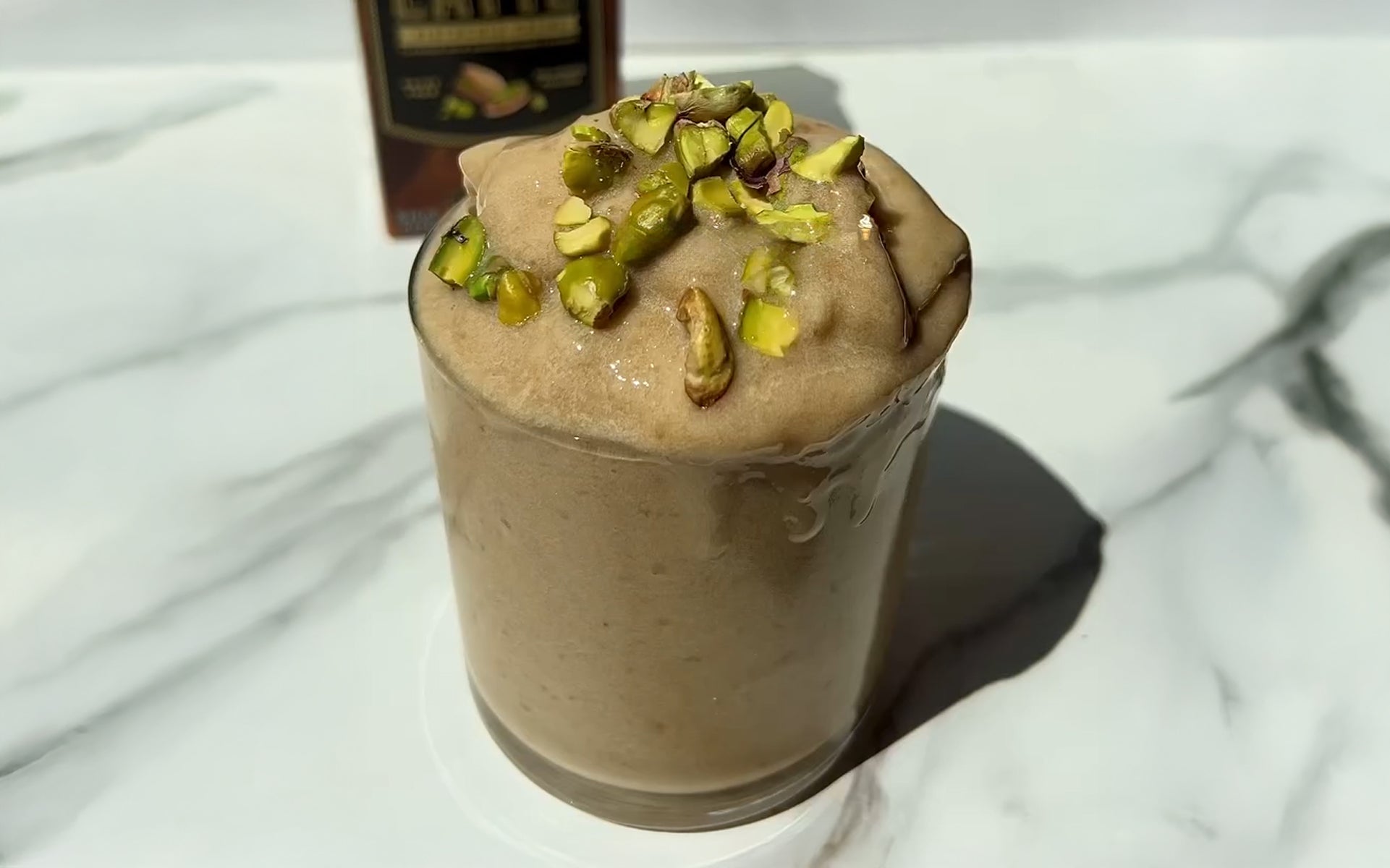 3-Ingredient Vegan Pistachio Ice Cream