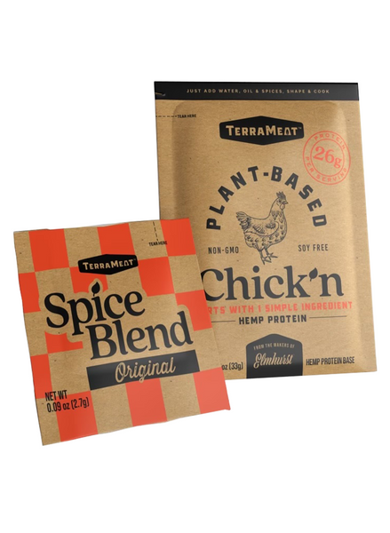 TerraMeat Plant Based Chick'n Refill Packs – Elmhurst 1925