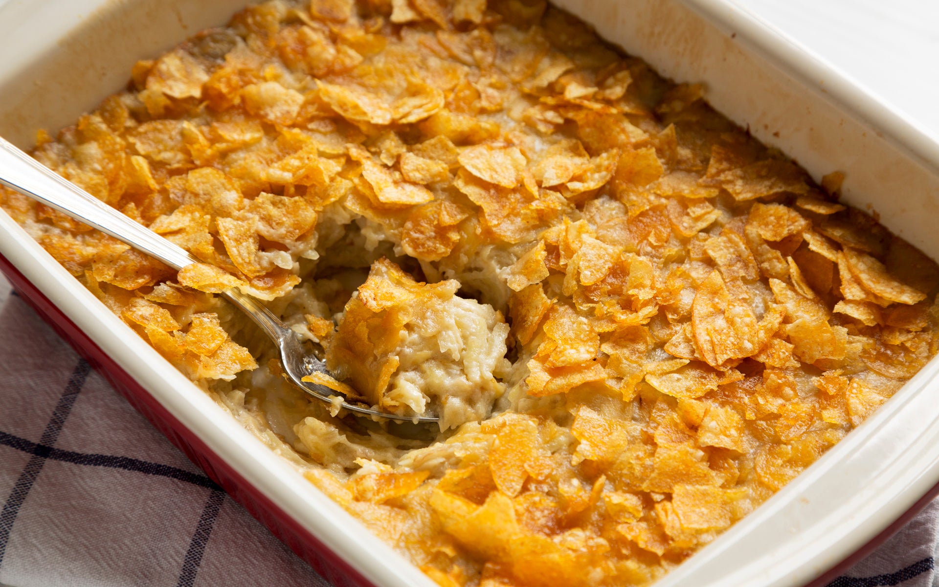 Vegan Cheesy Potato Casserole