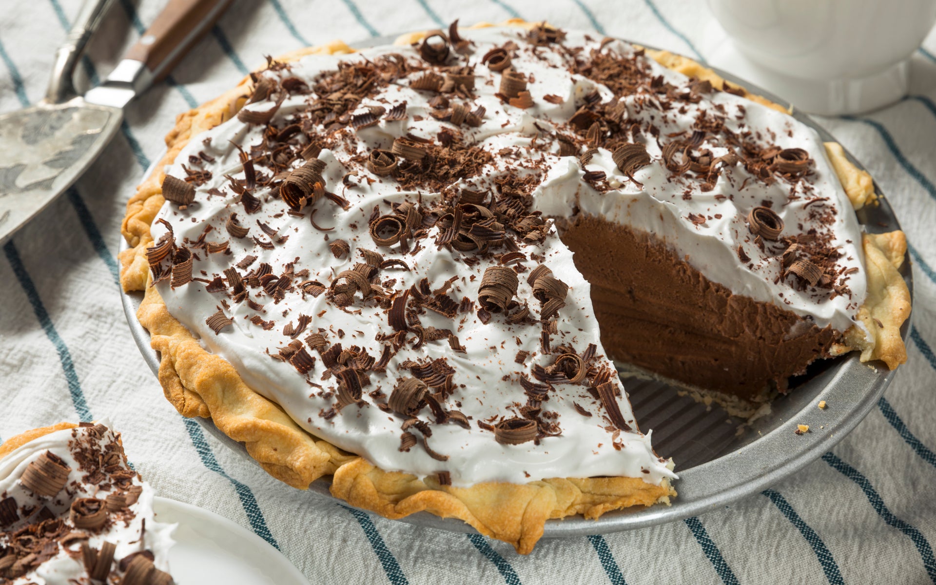 Dairy-Free Chocolate Cream Pie